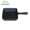 square Pre-seasoned Cast Iron Skillet Cookware fry pan